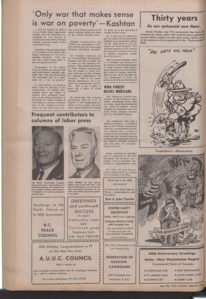   The Pacific Tribune - Friday, April 30, 1965   , page 2