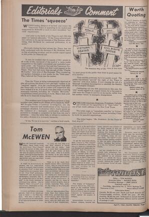   The Pacific Tribune - Friday, April 9, 1965   , page 4