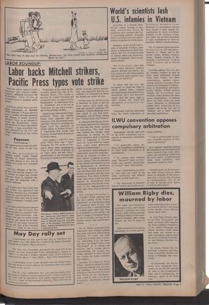   The Pacific Tribune - Friday, April 9, 1965   , page 3