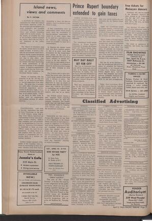   The Pacific Tribune - Friday, April 2, 1965   , page 10