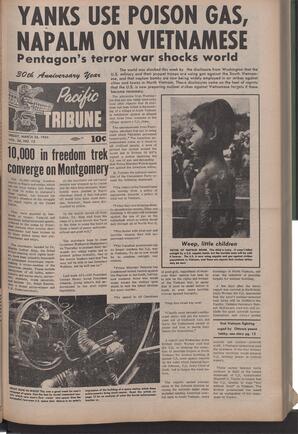  The Pacific Tribune - Friday, March 26, 1965   , page 1