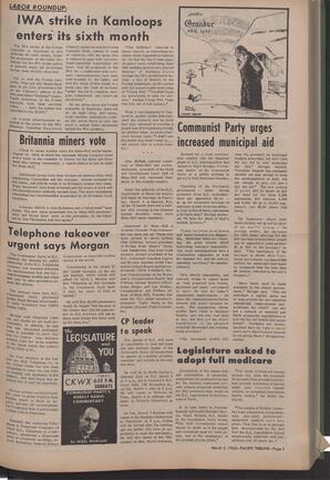   The Pacific Tribune - Friday, March 5, 1965   , page 3