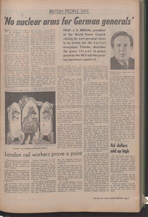   The Pacific Tribune - Friday, February 26, 1965   , page 5