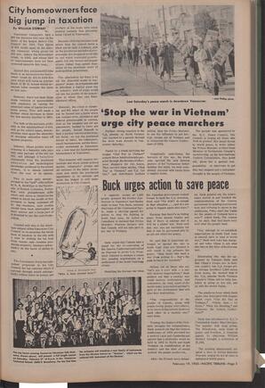   The Pacific Tribune - Friday, February 19, 1965   , page 3