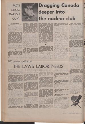   The Pacific Tribune - Friday, February 12, 1965   , page 6