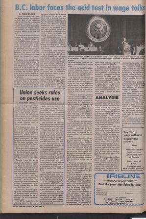   The Pacific Tribune - Friday, August 6, 1982   , page 8