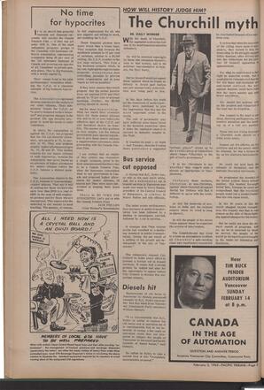   The Pacific Tribune - Friday, February 5, 1965   , page 2