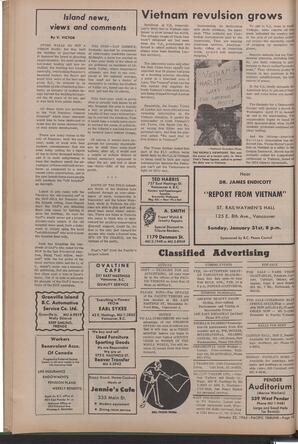   The Pacific Tribune - Friday, January 22, 1965   , page 10