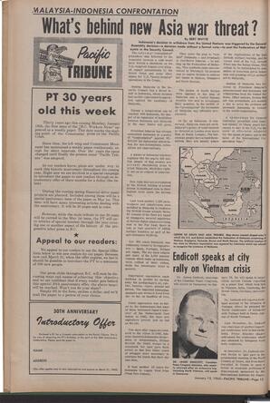   The Pacific Tribune - Friday, January 15, 1965   , page 12