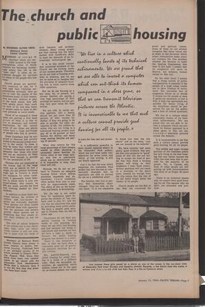   The Pacific Tribune - Friday, January 15, 1965   , page 5