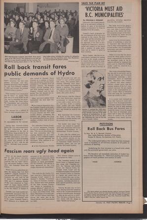   The Pacific Tribune - Friday, January 15, 1965   , page 3