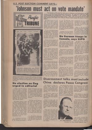   The Pacific Tribune - Friday, November 13, 1964   , page 12