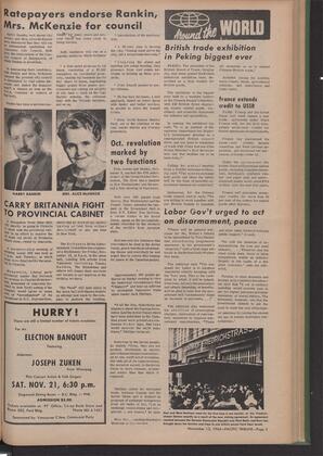   The Pacific Tribune - Friday, November 13, 1964   , page 3