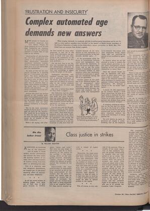   The Pacific Tribune - Friday, October 30, 1964   , page 6