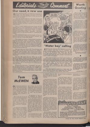   The Pacific Tribune - Friday, October 30, 1964   , page 4