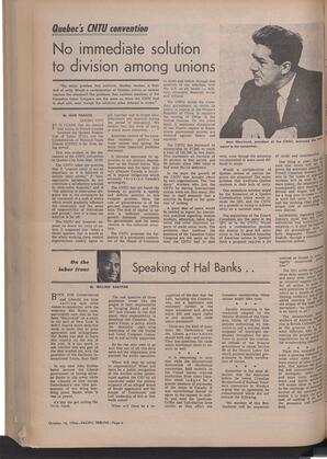   The Pacific Tribune - Friday, October 16, 1964   , page 6