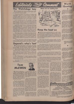   The Pacific Tribune - Friday, October 9, 1964   , page 4