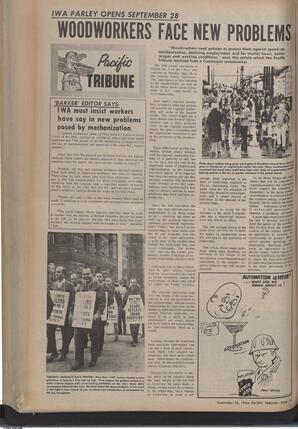   The Pacific Tribune - Friday, September 25, 1964   , page 12