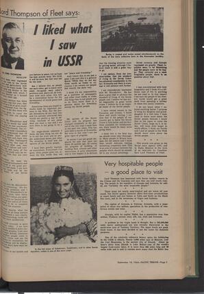  The Pacific Tribune - Friday, September 18, 1964   , page 5