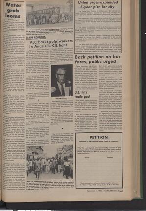   The Pacific Tribune - Friday, September 18, 1964   , page 3