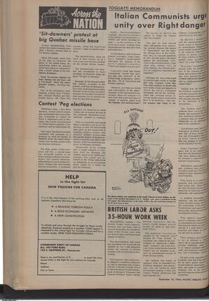   The Pacific Tribune - Friday, September 18, 1964   , page 2