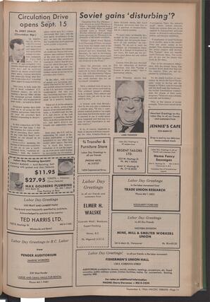   The Pacific Tribune - Friday, September 4, 1964   , page 11