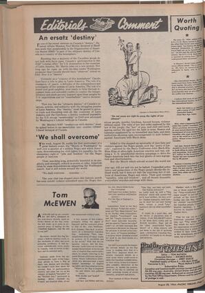   The Pacific Tribune - Friday, August 28, 1964   , page 4