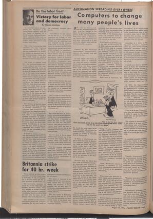   The Pacific Tribune - Friday, August 14, 1964   , page 2