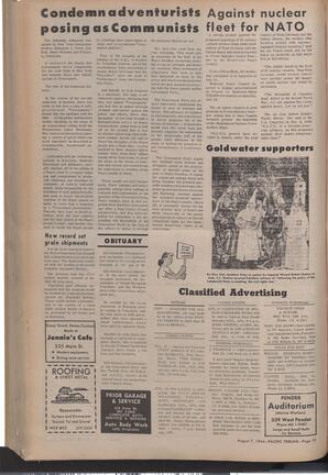   The Pacific Tribune - Friday, August 7, 1964   , page 10