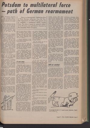   The Pacific Tribune - Friday, August 7, 1964   , page 7