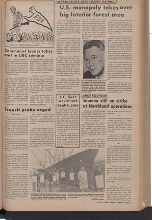   The Pacific Tribune - Friday, July 24, 1964   , page 3
