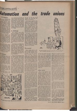  The Pacific Tribune - Friday, June 19, 1964   , page 5