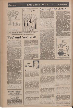   The Pacific Tribune - Friday, December 13, 1963   , page 4
