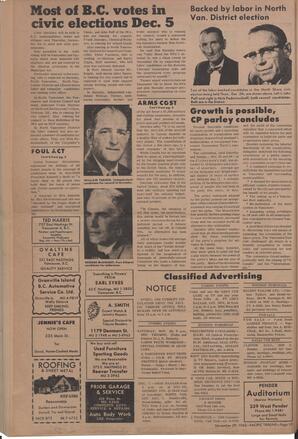   The Pacific Tribune - Friday, November 29, 1963   , page 10