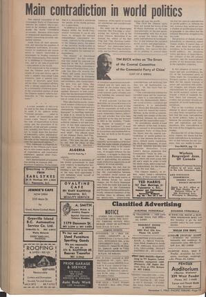   The Pacific Tribune - Friday, November 1, 1963   , page 10
