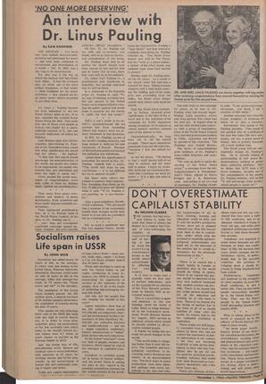   The Pacific Tribune - Friday, November 1, 1963   , page 8