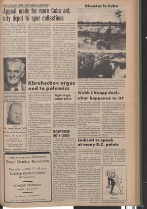   The Pacific Tribune - Friday, November 1, 1963   , page 3
