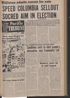 The Pacific Tribune - Friday, September 6, 1963