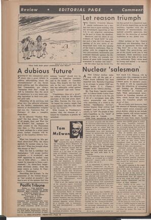   The Pacific Tribune - Friday, March 1, 1963   , page 4