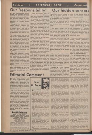   The Pacific Tribune - Friday, February 15, 1963   , page 4