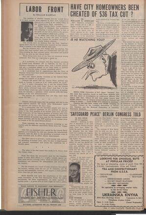   The Pacific Tribune - Friday, February 1, 1963   , page 2