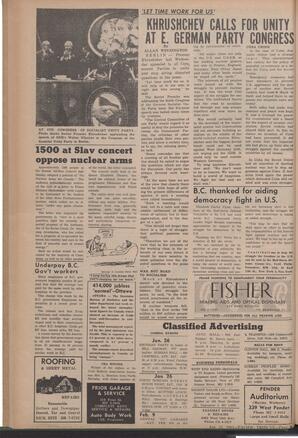   The Pacific Tribune - Friday, January 25, 1963   , page 6