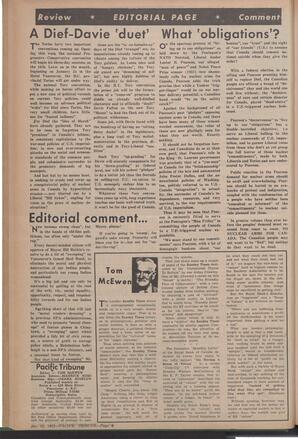   The Pacific Tribune - Friday, January 18, 1963   , page 4