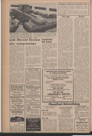   The Pacific Tribune - Friday, January 11, 1963   , page 6