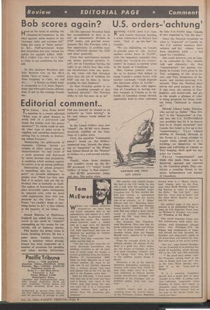   The Pacific Tribune - Friday, January 11, 1963   , page 4