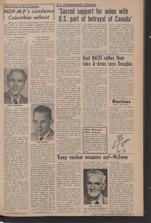   The Pacific Tribune - Friday, January 11, 1963   , page 3