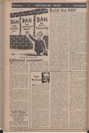   The Pacific Tribune - Friday, December 7, 1962   , page 4