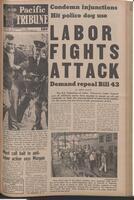 The Pacific Tribune - Friday, November 9, 1962