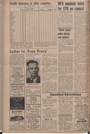   The Pacific Tribune - Friday, November 9, 1962   , page 10