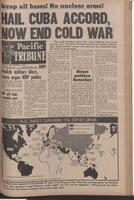 The Pacific Tribune - Friday, November 2, 1962
